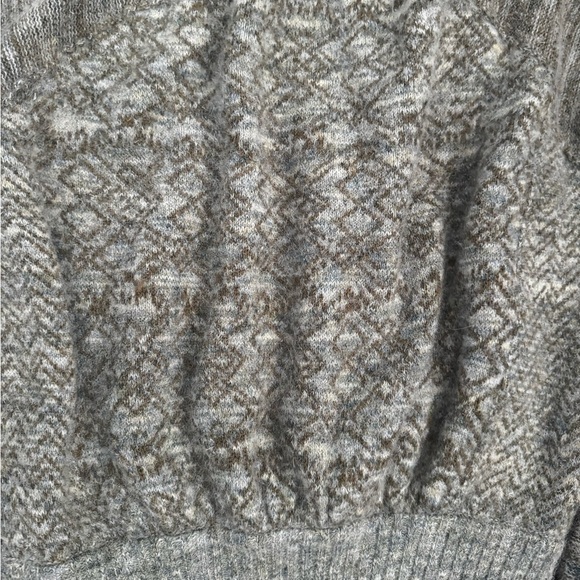 FREE PEOPLE Gray Knit Sweater - Picture 8 of 9